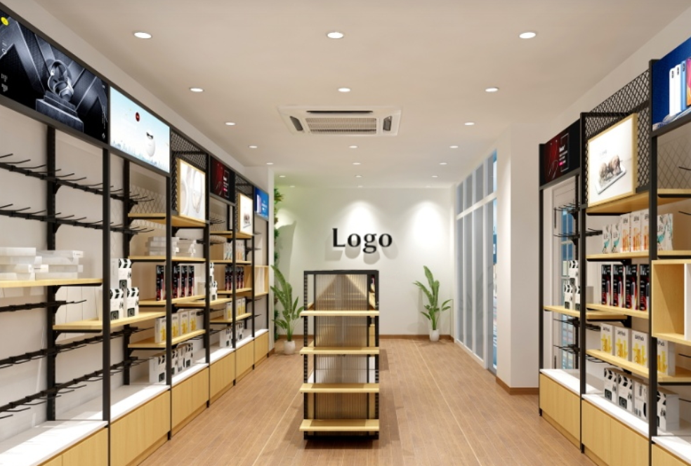 Terminal display rack