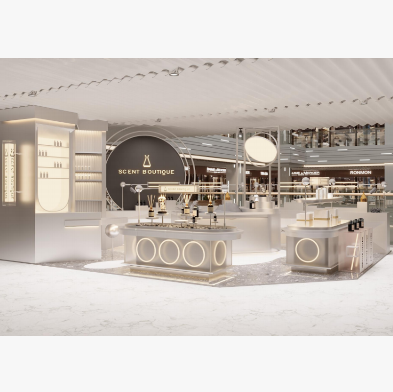 High end perfume display rack