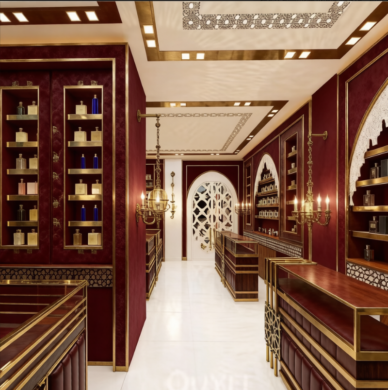 Perfume display stand