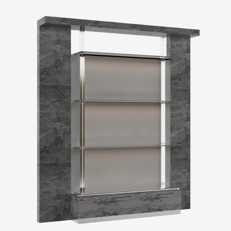 High end luxury goods display rack