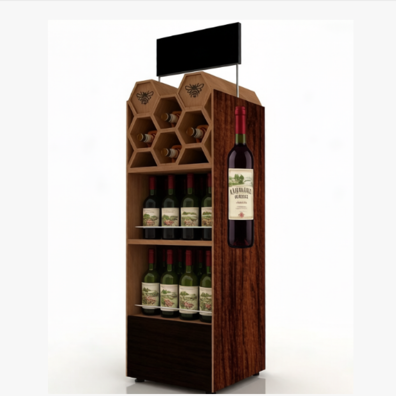 Wine display rack